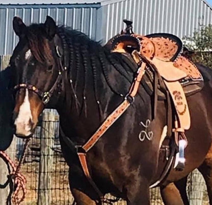 16" Sunrise Barrel Saddle