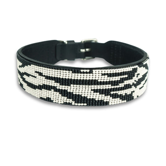 Zebra Sambboho dog collar (animal print collection)