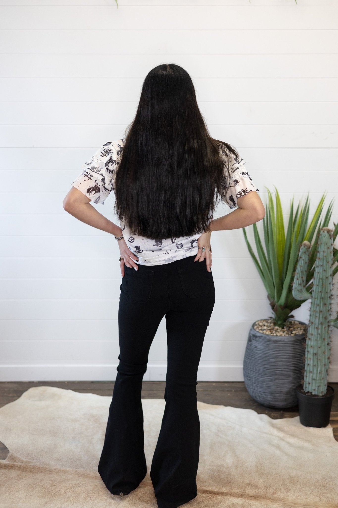 Western Darlin' Blouse - small remaining