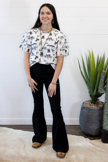 Western Darlin' Blouse - small remaining