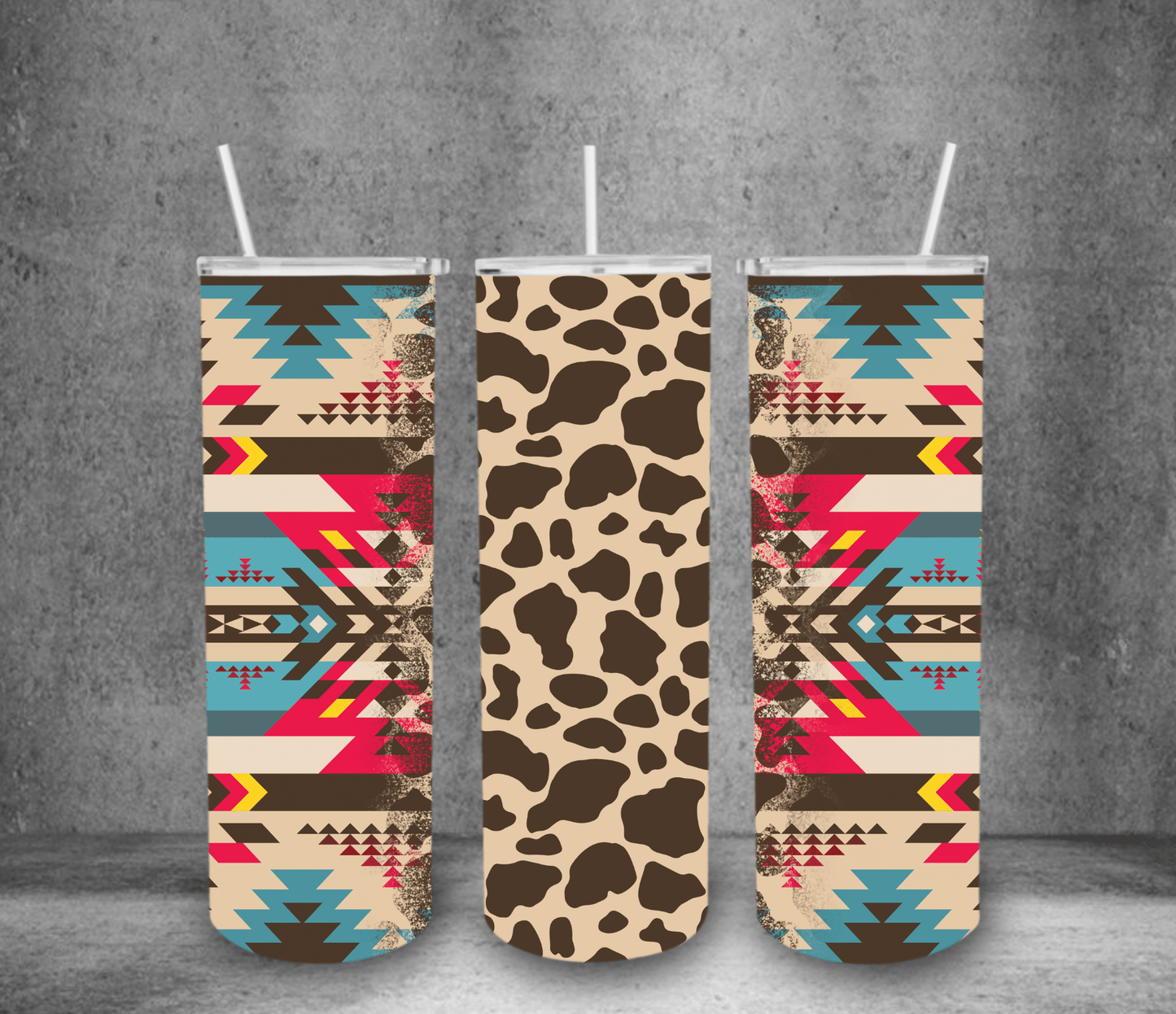 Western Pattern Tumbler